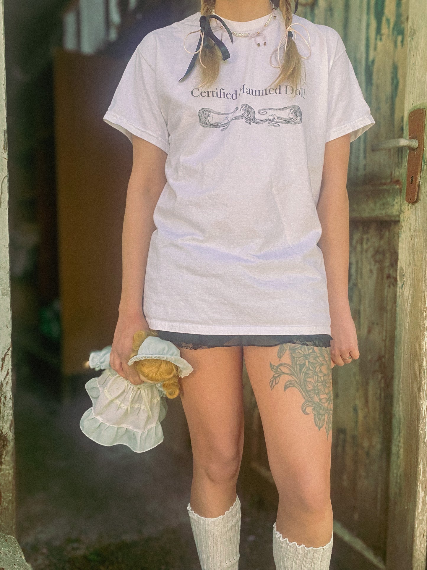 Certified Haunted Doll Classic Tee