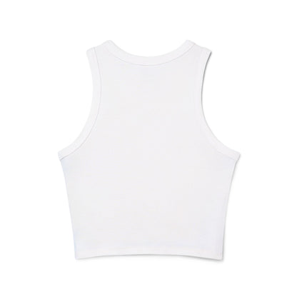 Amnesia Vivace Micro Rib Racer Tank Top
