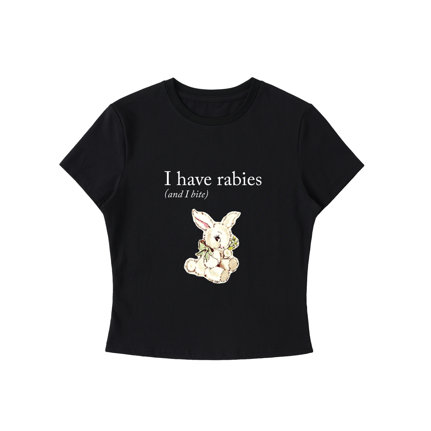 Essential Bodycon Crewneck T-Shirt