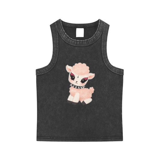 Rebel Lamb - Snow Washed Tank Top
