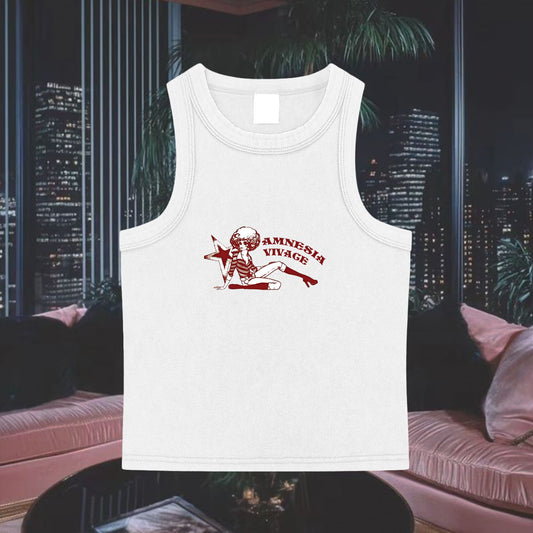 Amnesia Vivace - Snow Washed Tank Top
