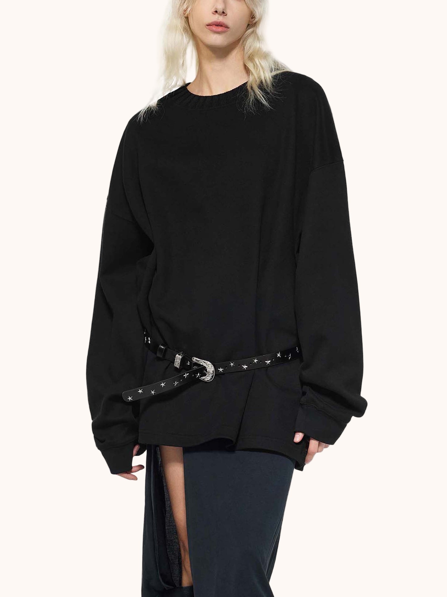 Rebel Lamb - Knitted Oversize Sweatshirt