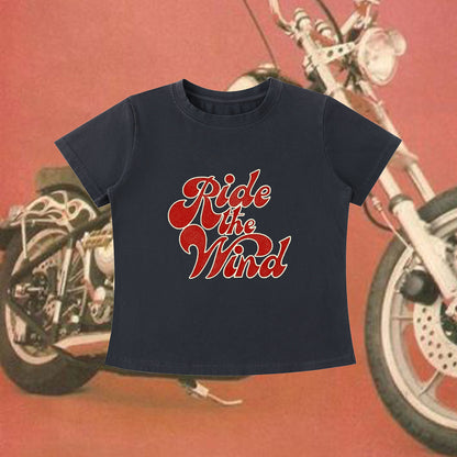 Ride the Wind- Slim Fit Tee