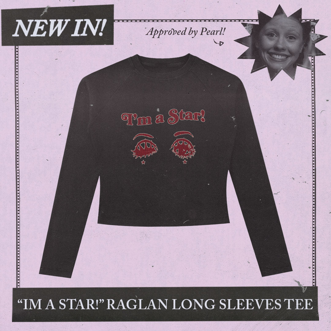 I'm a Star! Raglan Long Sleeve Slim Tee